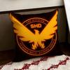 The DDivision 2game Cushion Cover Reversible Soft Durable Pillow Cover Home  Car MultiScene Use for Daily Comfort