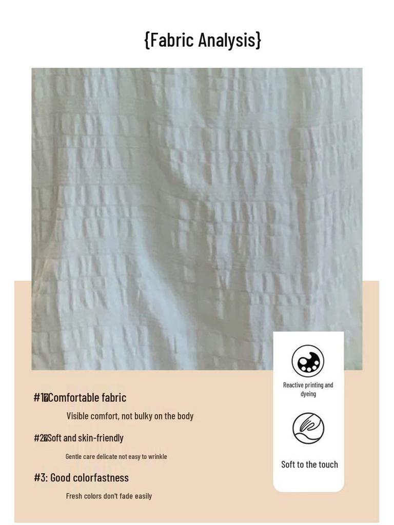 Cămașă de noapte dulce de prințesă, Pijamale de vară din bumbac moale ca un nor pentru femei cu cupe pentru bust