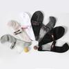 Summer Men Transparent Glass Silk Ultra-Thin Cotton Short Crew Short Socks Invisible Socks