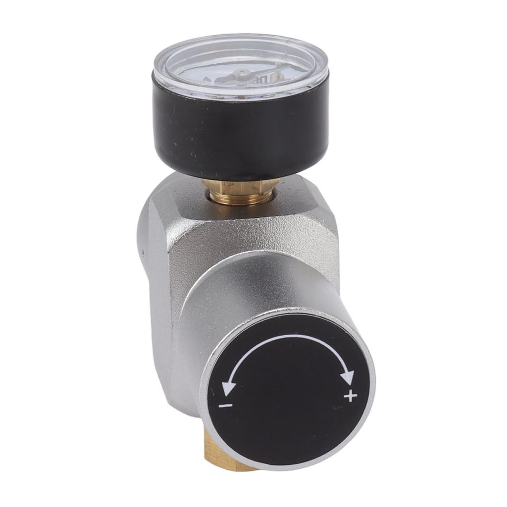 Valvola di riduzione della pressione dell'acqua 0?Regolatore di pressione in acciaio inossidabile da 60 PSI, tubo flessibile multifunzionale