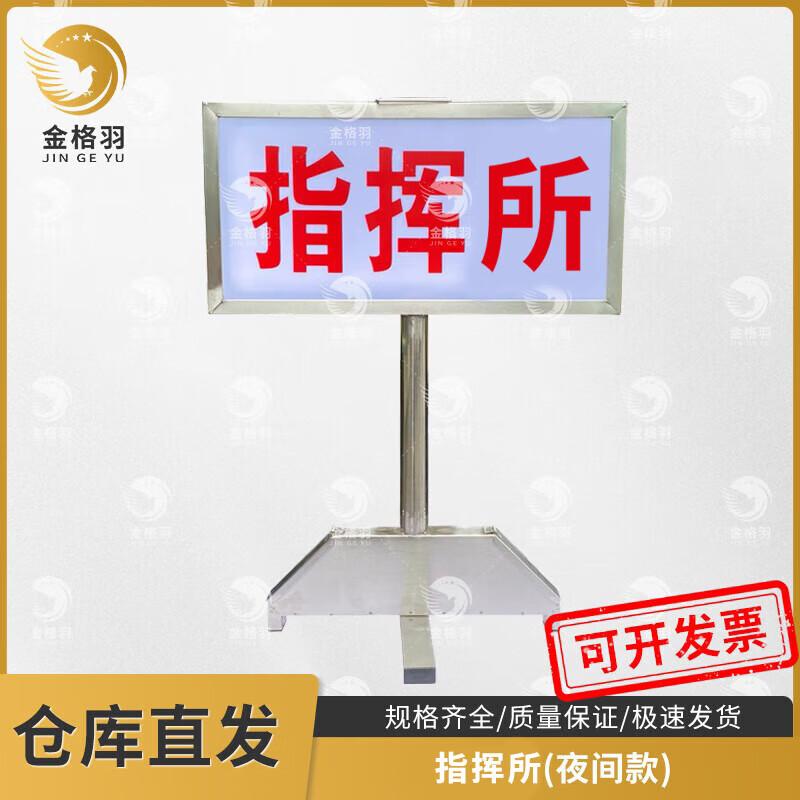 Illuminated Command Post Field Sign