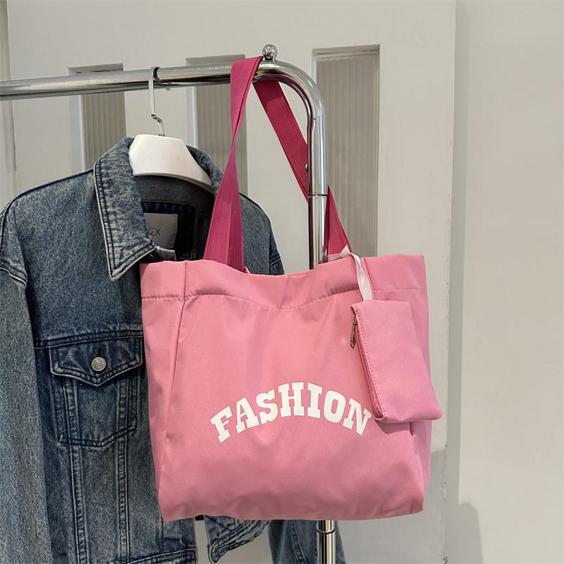 Fashionable Large Capacity Oxford Fabric Tote Bag Stylish Casual Shoulder Handbag