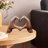 Heart Hands Ornament Love Hand Gesture Statues for Bookshelf Table Sculpture