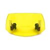 Para-brisa de Motocicleta Para-brisa Asa Prateada GT ABS Extensão de Motocicleta Ajustável
