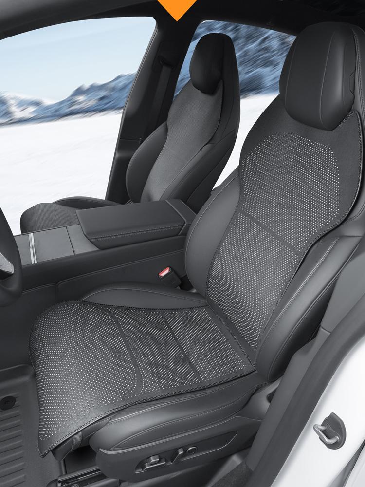 For 6-Seater Tesla Model YL Car Seat Cushion, Model Y L Front and Rear Seat Cushion, Seat Back Cushion, Seat Protection Cushion