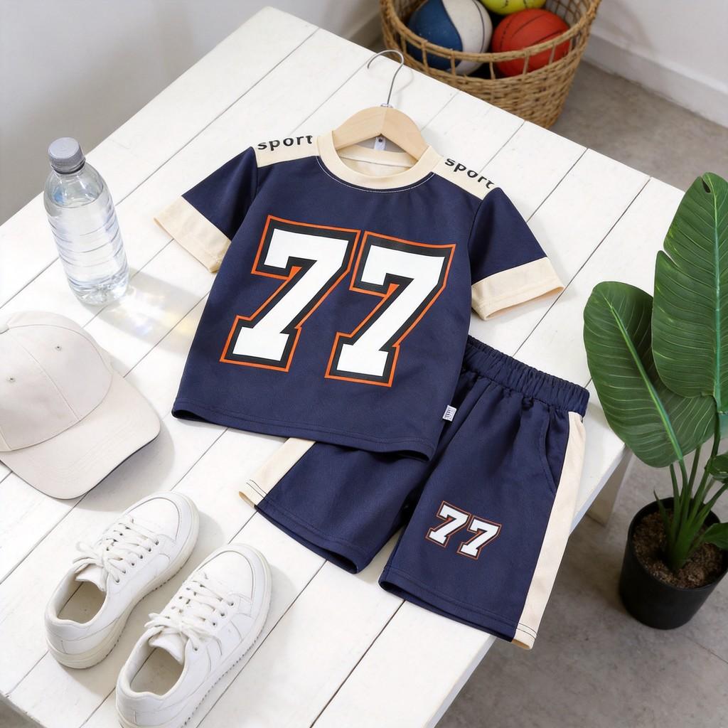 Childrens Summer Sports Set With Quickdry Polyester Fabric For Active Boys And Girls