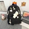 Large Women's Cute Japanese Style Backpack, Korean-Inspired, Versatile for Middle School Students