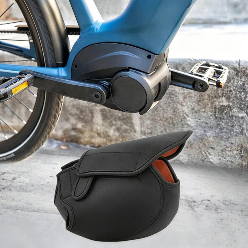 Electric Scooters Motor Guard Neoprene Sleeve For E Bike Motor Housing Waterproof Dustproof Anti Tear Lightweight Quick Install Double Color Option