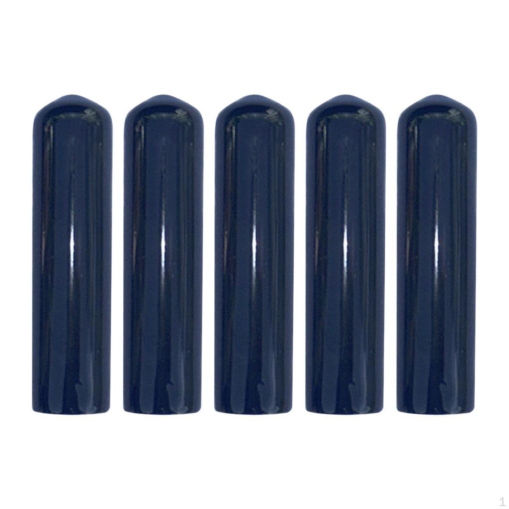 5 Pack of Billiard Cue Tip Protectors for Snooker