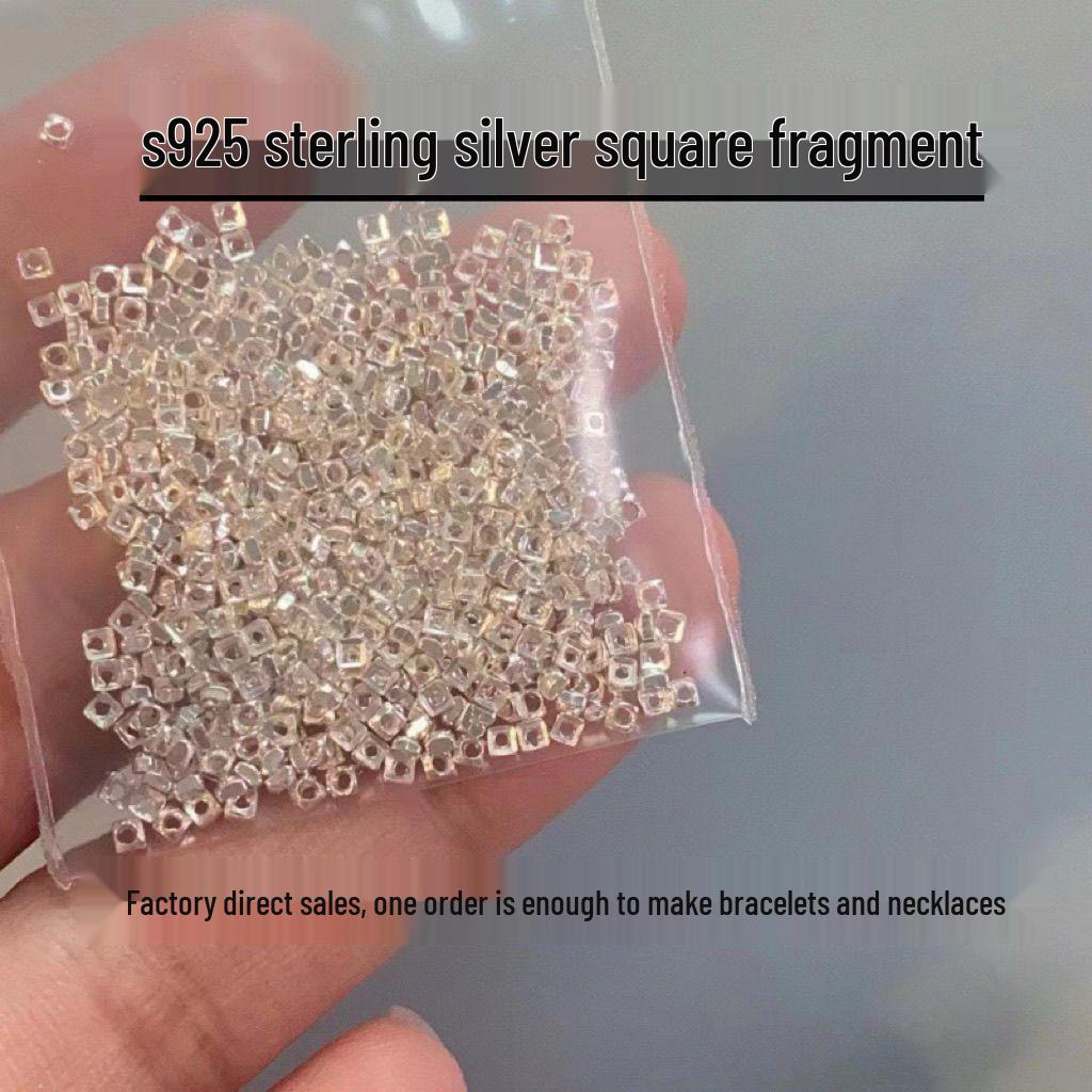 Sterling Silver 925 Broken Spacers for Handmade Bracelets & Necklaces