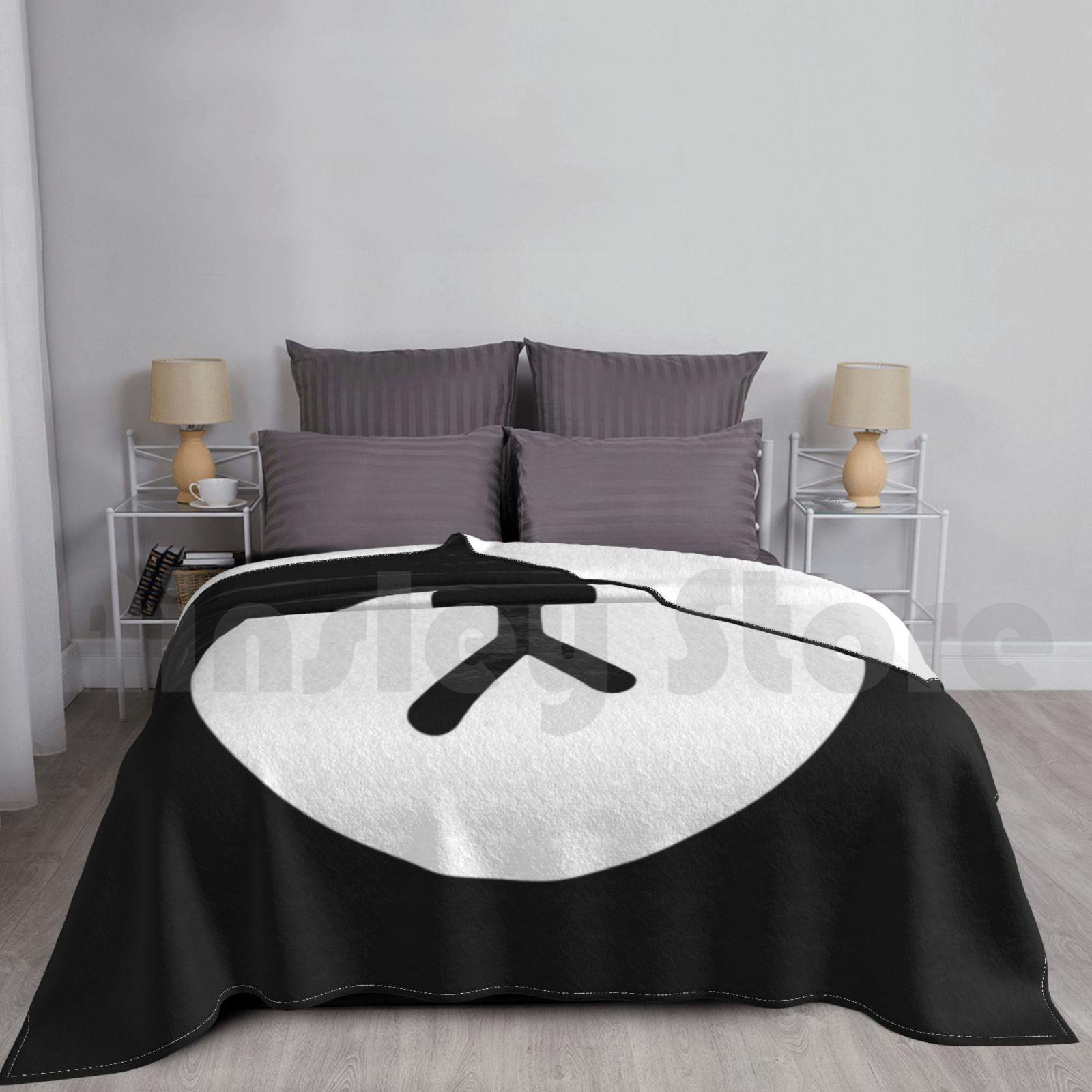 Cute Black Bear Nose-V2 Blanket Super Soft Warm Light Thin Black Bear Bear Nose Bear Nose Mama Bear Brown Size: 75*100cm, Weight: 230 GSM