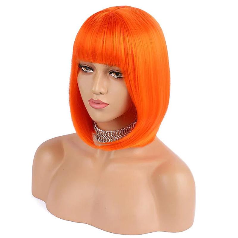 Cosplay Short Colored Wig Halloween Christmas Costume Party