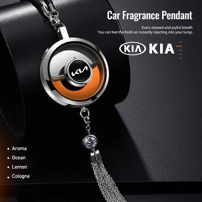 Car Air Freshener Perfume Fragrance Pendant Diffuser For K5 K9 Sorento Ceed Sportage Carnival Stinger Forte Niro Cadenza K4