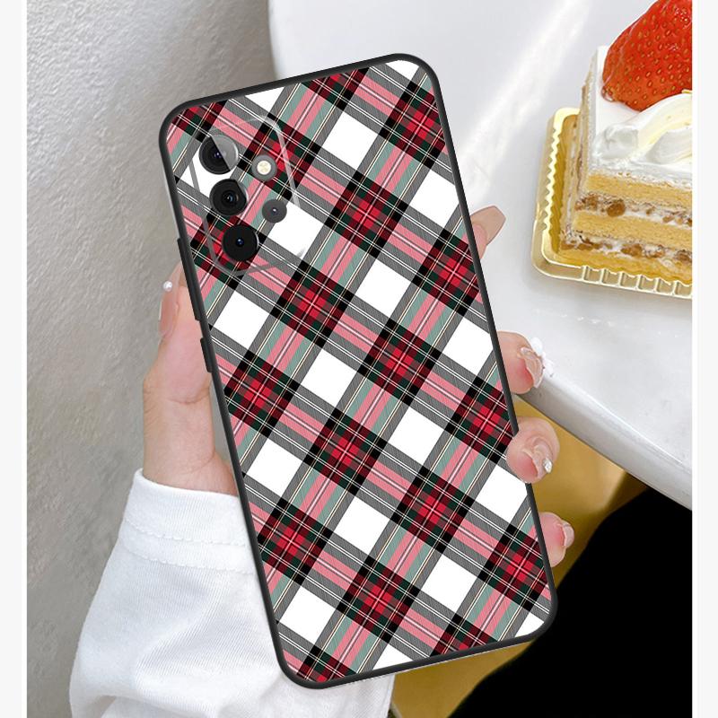 Clan Stewart Tartan Karo Muster Hülle Für Samsung Galaxy A52 A32 A12 A14 A34 A54 A51 A71 A53 A33 A13 A15 A25 A35 A55 Hülle