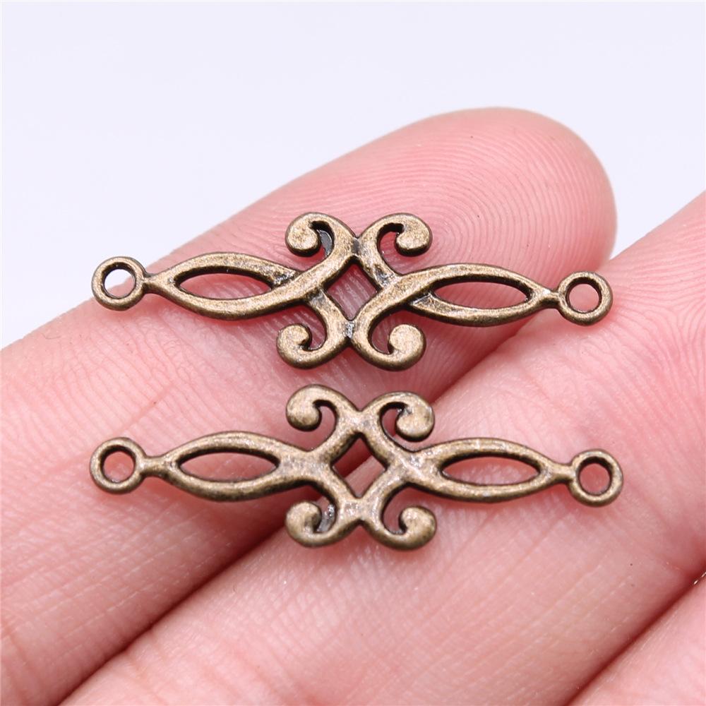 20pcs Motif Connector Charms For Bracelet Necklace Earring Making DIY Handmade Craft Pendant