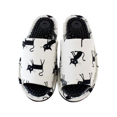 Catland Health Slippers, Made In Japan, Cat Health Sandals, Health Slippers (Ivory)