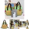 Adorable Cartoon Canvas Backpack For Kindergarten Boys And Girls School Bag Cute