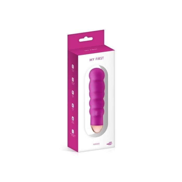 Giggle Vibromasseur Ondulé USB Rose Rose