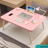 Changbaosen Foldable Bed Desk with Phone & Cup Holders