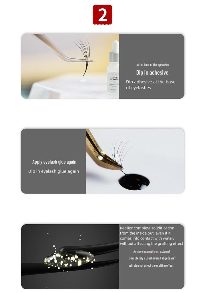 BONDER Eyelash Extension Accelerator: Strengthens and Boosts Glue Adhesion