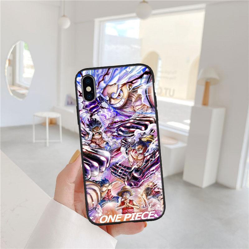 One Piece Luffy Nami Soft Shell Phone Case for OPPO A40 A60 A80 A15 A16 A16K A12 A17 A17K A54 A54S A53 A53S A55 A56 A57 A98 F23