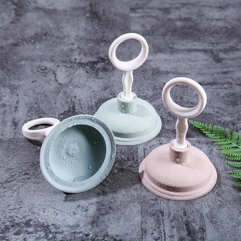 1pc Versatile & Durable 1pc Plunger for Sinks, Toilets, Showers & Bathtubs - Compact Design for Easy Storage