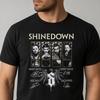 Shinedown Band Signatures T-Shirt, Rock Concert Tour Tee, Fan Gift Merch Unisex T-Shirt