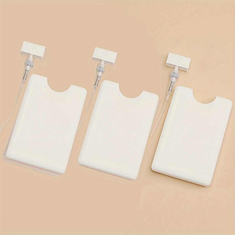 3pcs Refillable Fine Mist Perfume Spray Bottle - PVC-Free Plastic, Scent-Free, Ideal for Cosmetics & Essential Oils