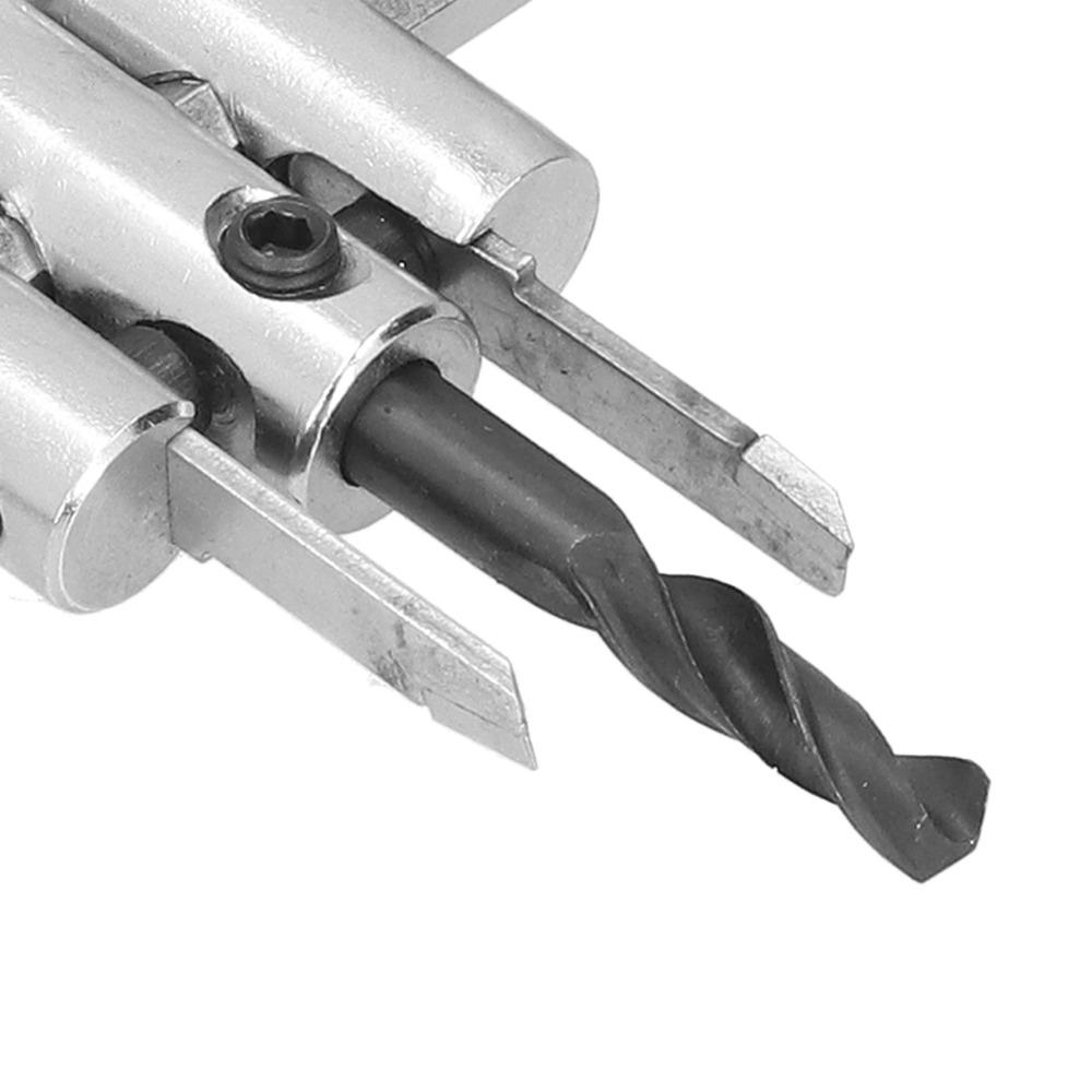 40 to 120mm Circle Hole Cutter Adjustable Round Cutting Tool  Wood and Drywall Projects