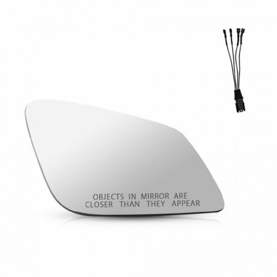 

Mirror Passenger Right Side Glass For BMW 528I 535D 550I 640I 51167228612 Heated