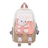 The Backpack Comes With A Cartoon Rabbit Fashionable Cute Coin Wallet Versatile
