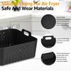2/4Pcs Air Fryer Silicone Liners Non-stick Air Fryer Basket Reusable Silicone Pot Baking Tray for 5-8 QT Air Fryer Accessories