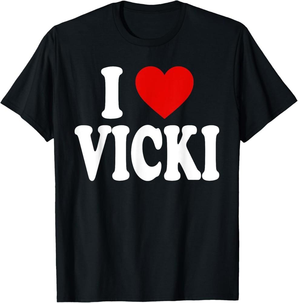 I HEART LOVE VICKI T-Shirt Unisex T-Shirt XXXL