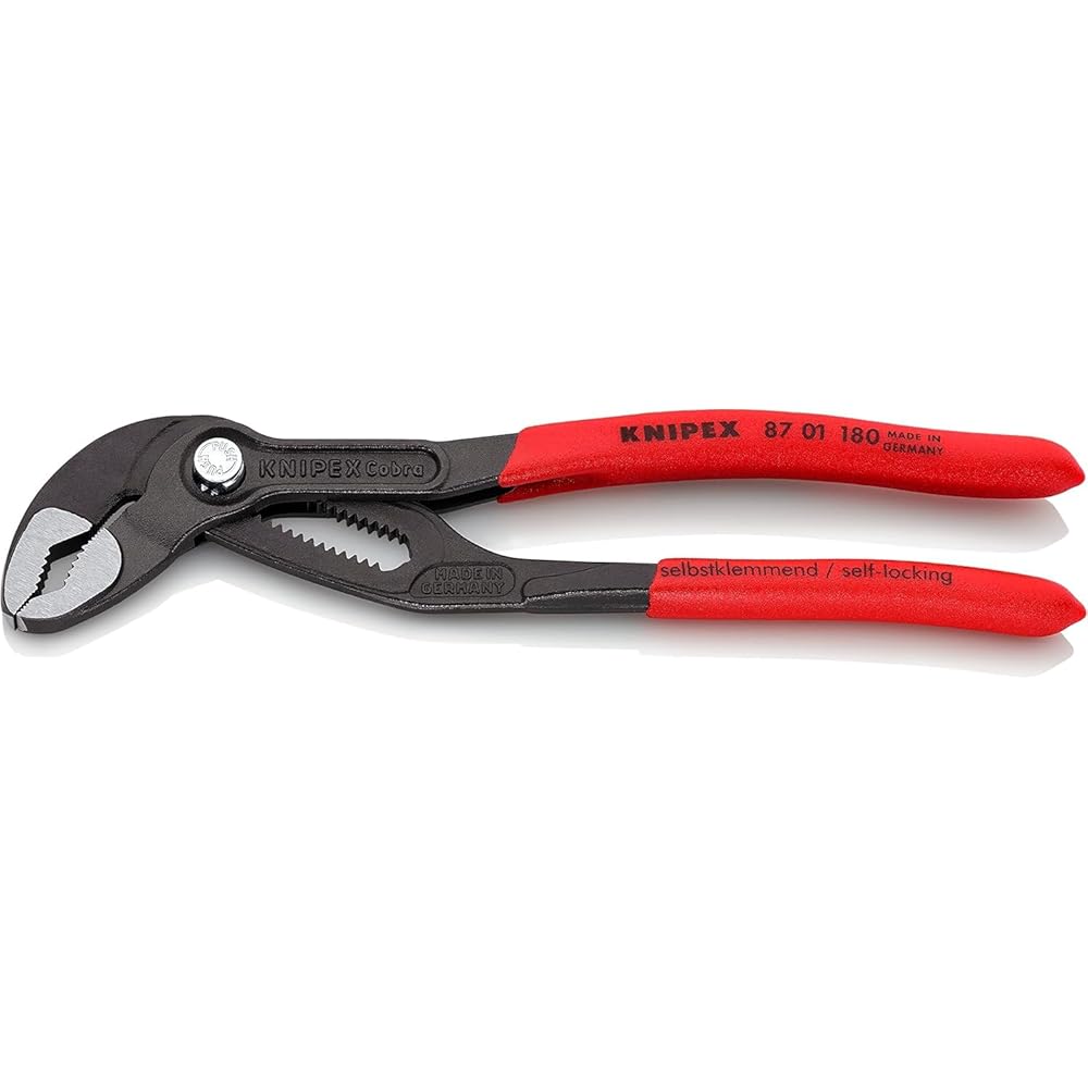 Knipex KNIPEX Pliers Cobra 8701-180 180mm Red