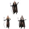 Costume Witch Halloween Cosplay Magic Sorceress Party Role Play Fashion Clothing
