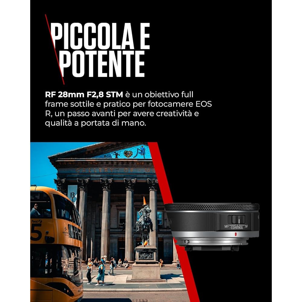 Canon RF28mm F2.8 STM Single Focus Pancake Lens Canon