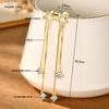 Anziw 925 Moissanite Star Tassel Drop Dangle Earrings for Women Real S925 Silver Studs Earrings Certified Fine Jewelry Gift Girl