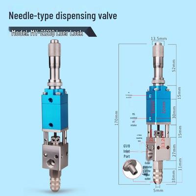 Precision Back-Suction Dispensing Valve