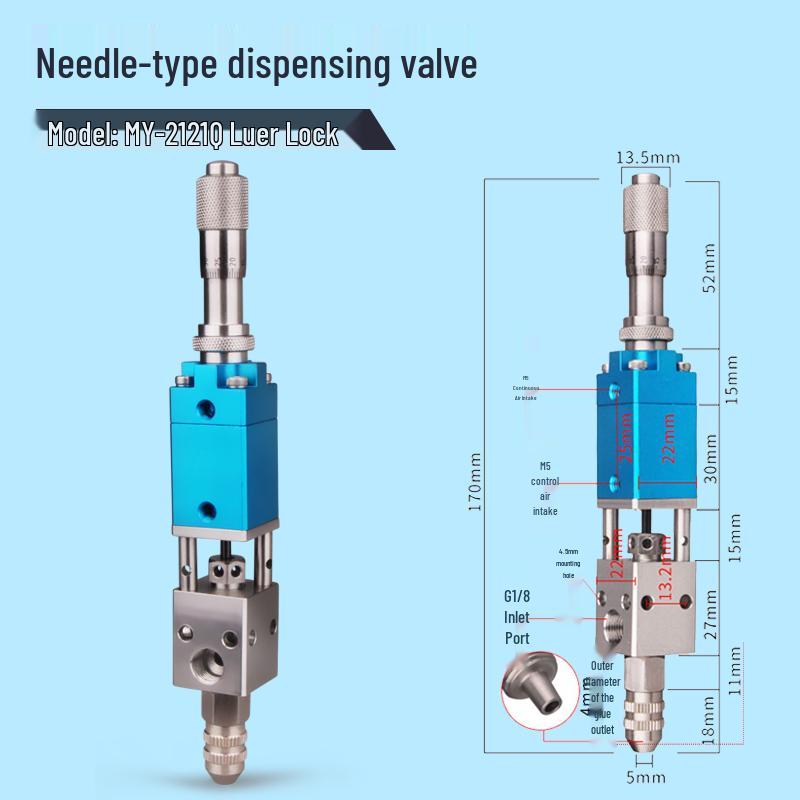 

Precision Back-Suction Dispensing Valve