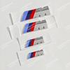 For BMW 1 SF203D ABS M Logo Car Body Side Badge Body Rear Trunk Decor Sticker Car Modification Accessorie For All BMW M Power X1 X3 X5 X7 E71