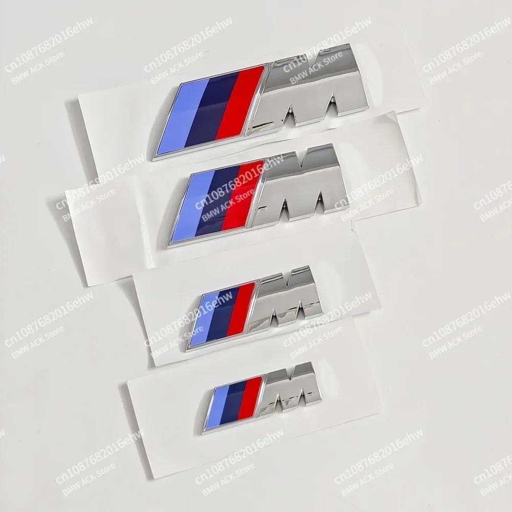 For BMW 1 SF203D ABS M Logo Car Body Side Badge Body Rear Trunk Decor Sticker Car Modification Accessorie For All BMW M Power X1 X3 X5 X7 E71