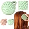 Soft Hair Washing Comb Pink Shower Brush Handheld Scalp Massage Brush  Women Men