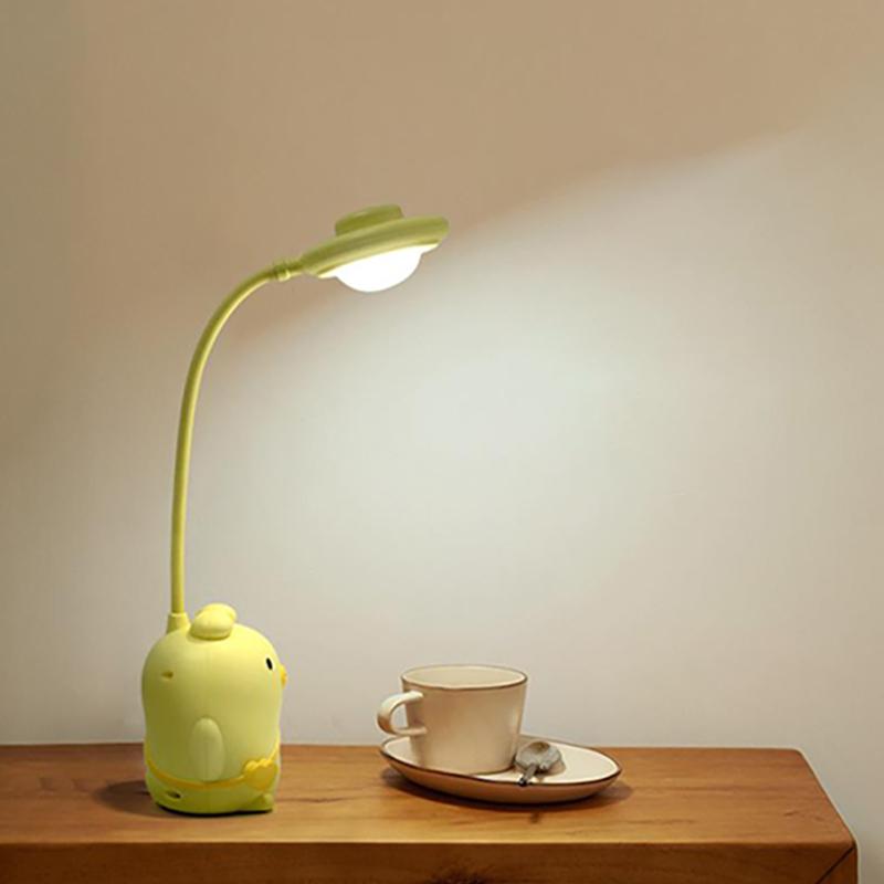 

Pet Pig Table Lamp Learning LED Folding USB Charging Child Escritorio Night Light