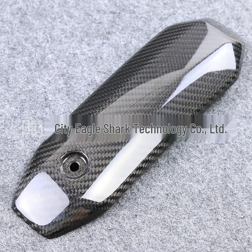 Carbon Fiber Fuel Tank Cover for 2013+ Yamaha MT07 FZ07 Motorcycles