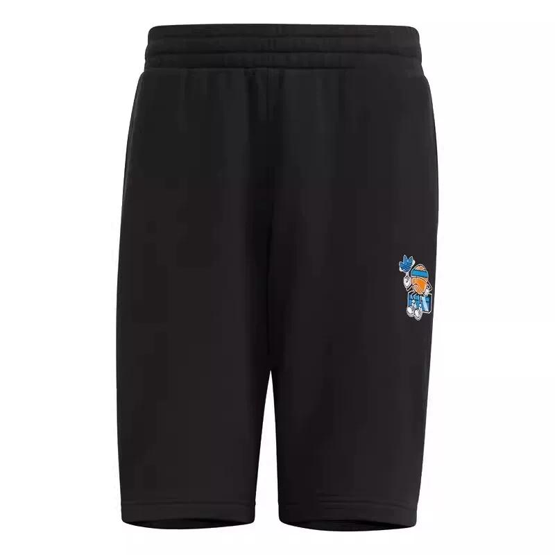Adidas Adidas Trefoil Men s Sports Casual Comfortable Breathable Knitted Shorts Ia9067 XS