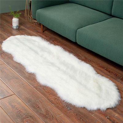 Australischer Imitations-Wollvelours-Teppich & Sofakissen für Wohnzimmer, Schlafzimmer & Couchtisch