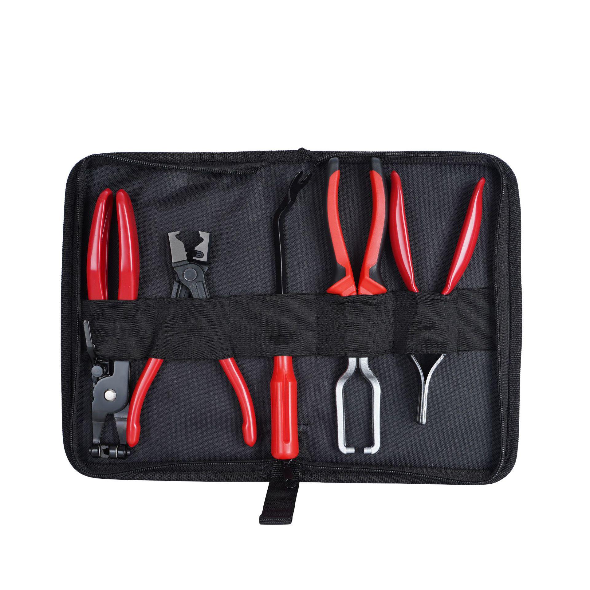 Throat Tube Bundle Pliers & Circlip Separating Gasoline Pipe Joint Disassembly Pliers for Automotive Repair