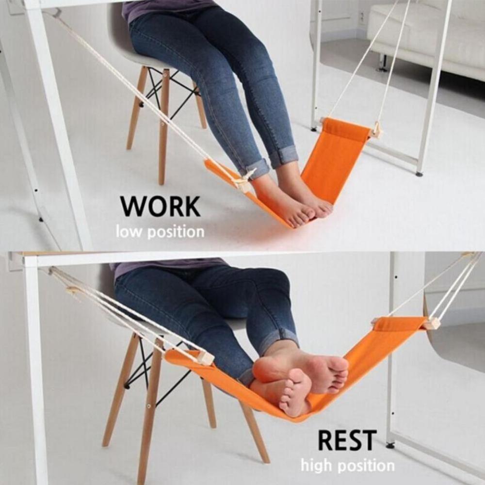 Polyester Cotton Cloth Resting Hammock Pastoral Office Desk Resting Swing New Lazy Artifact