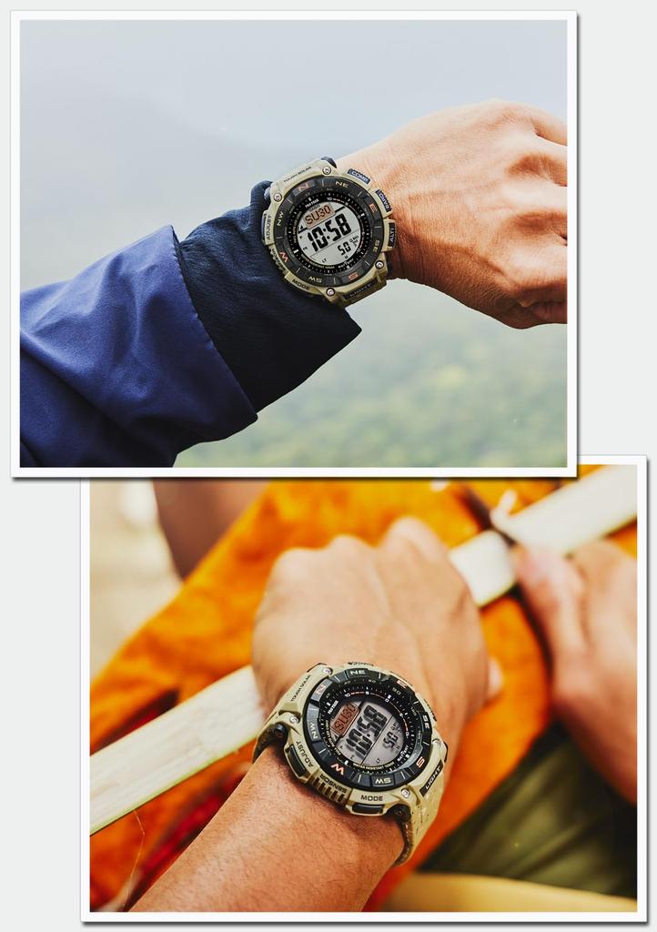 Protrek Watch Line Tough Solar Biomass Plastic Brown [Casio] []Climber PRG-340SC-5JF Men's
