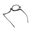 Magnifying Eye Makeup Glasses Women Stylish Flip Down Lens Cosmetic Reading Glasses with Case +2.50